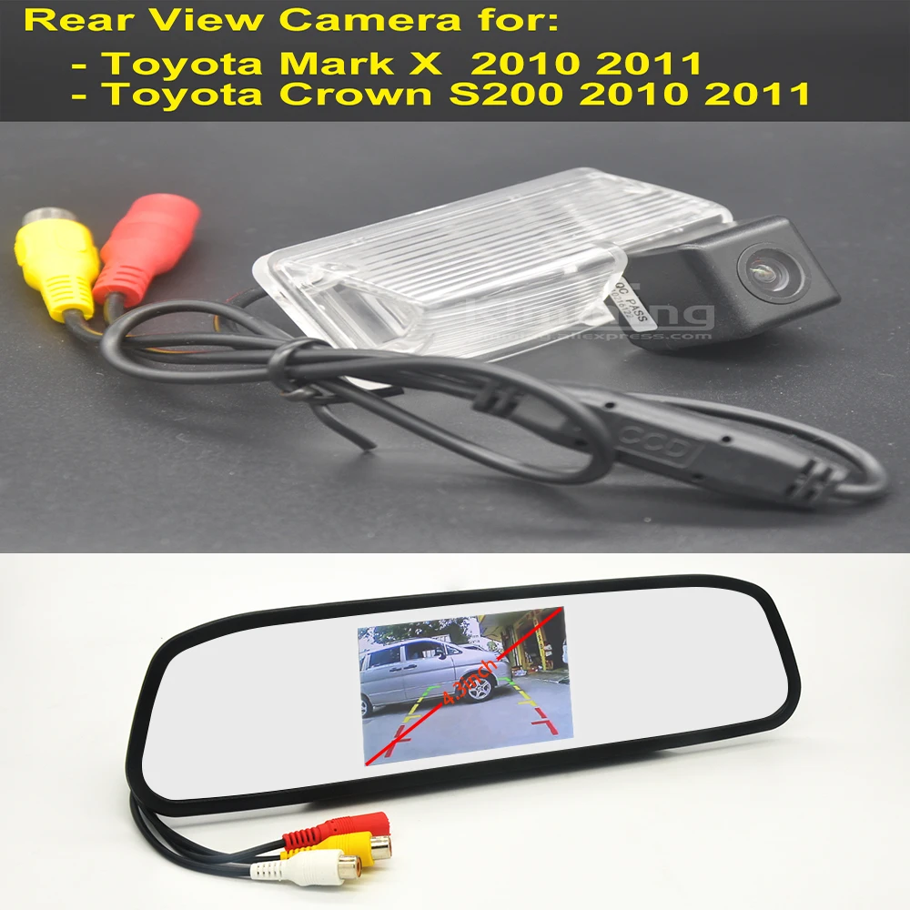 Car Rear View Camera for Toyota Crown S200 Mark X 2010 2011 Canarado Estima Tarago Vios Soluna XP40 Wireless Camera Mirror Kit
Car Rear View Camera for Toyota Crown S200 Mark X 2010 2011 Canarado Estima Tarago Vios Soluna XP40 Wireless Camera Mirror Kit
