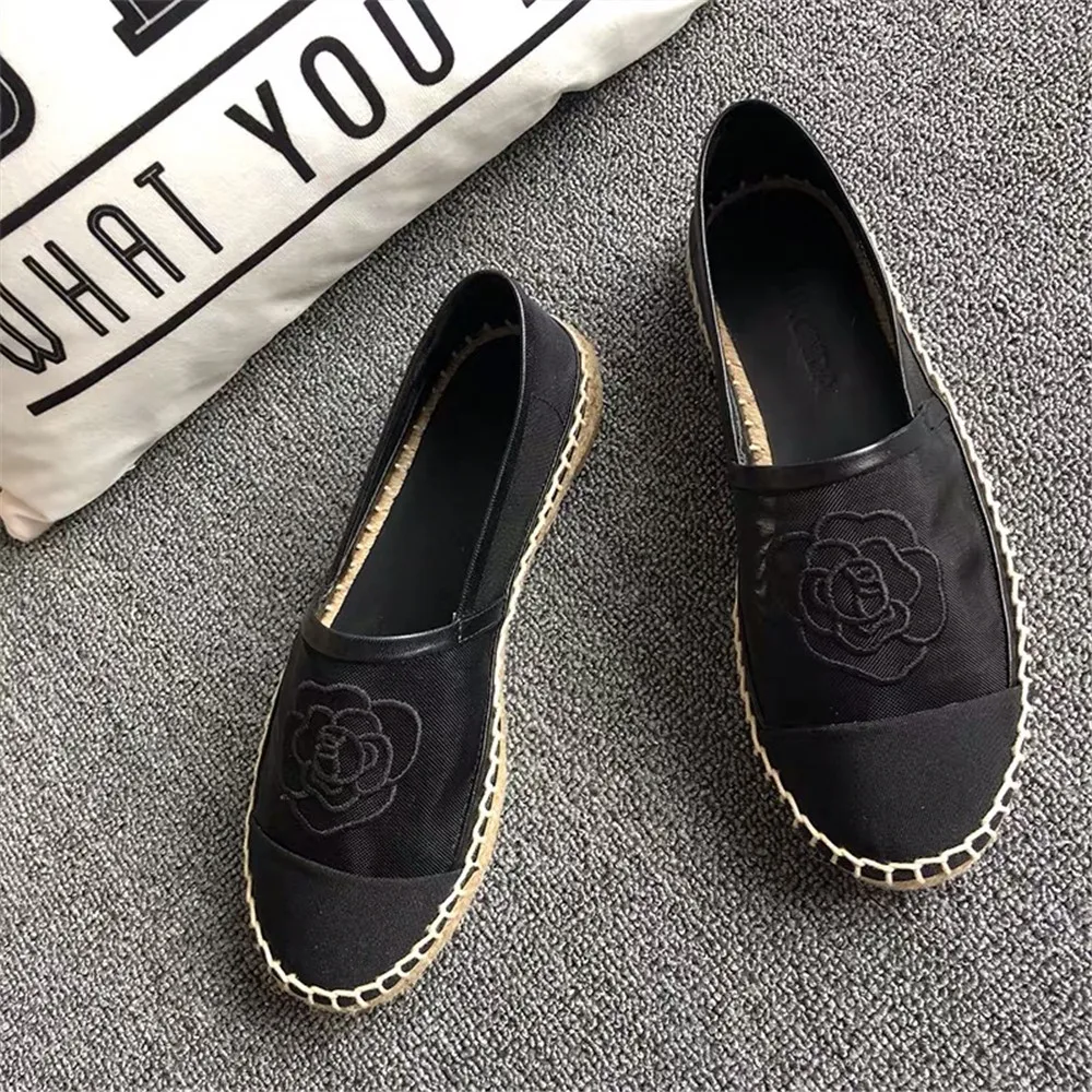 Stkehidba Woman Espadrilles Brand Designer Women Lace Fisherman Chunky Slip-on Casual Loafers Flats Comfortable Casual Shoes
Stkehidba Woman Espadrilles Brand Designer Women Lace Fisherman Chunky Slip-on Casual Loafers Flats Comfortable Casual Shoes