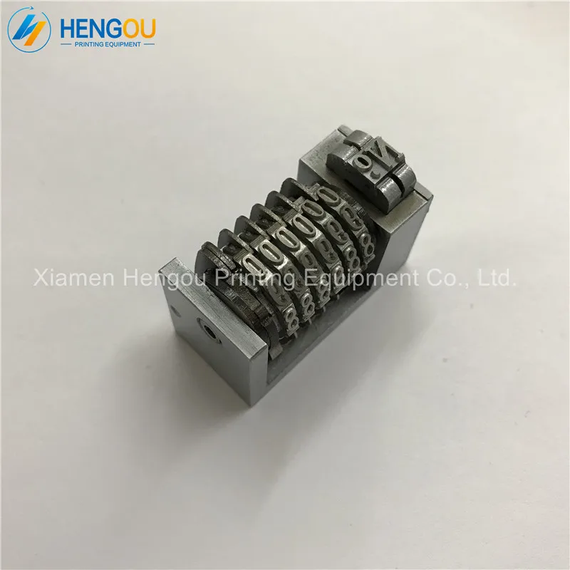 2 Pieces good quality 6 digits Numbering Machine forward 4x8 Cicero letterpress Numbering machine 100% all steel
2 Pieces good quality 6 digits Numbering Machine forward 4x8 Cicero letterpress Numbering machine 100% all steel