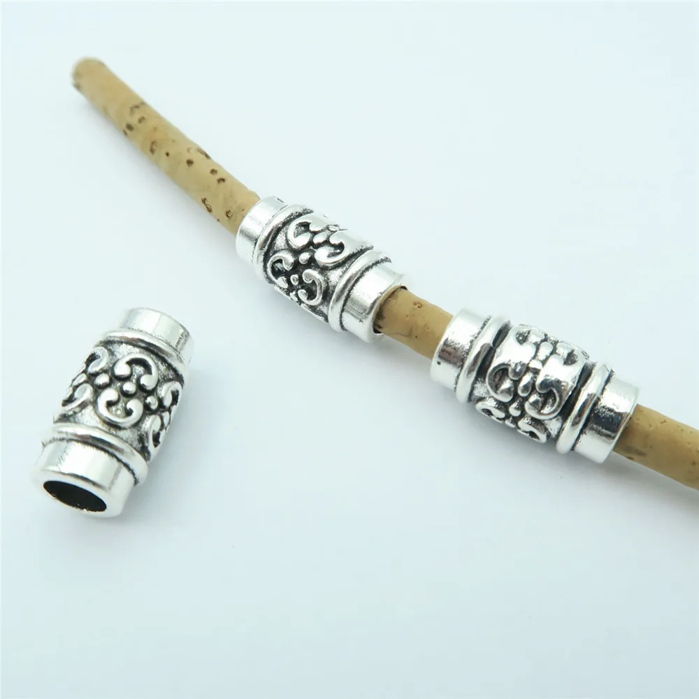 For 5mm leather antique sliver zamak flower beads big hole beads Jewelry supply Findings Components D-5-5-60
For 5mm leather antique sliver zamak flower beads big hole beads Jewelry supply Findings Components D-5-5-60