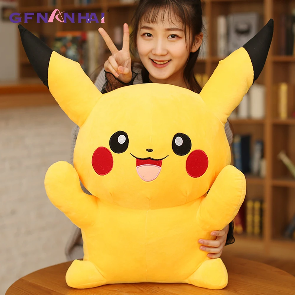 40cm & 50cm Pikachu Plush Toys High Quality Cute Anime Plush Toys Children's Gift Toy Kids Cartoon Peluche Pikachu Plush Doll
40cm & 50cm Pikachu Plush Toys High Quality Cute Anime Plush Toys Children's Gift Toy Kids Cartoon Peluche Pikachu Plush Doll