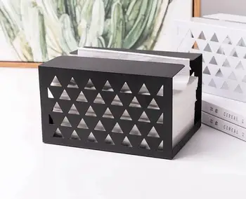 1PC Nordic Geometric Hollow Iron Art Tissue Box Toilet Paper Storage Boxes Holder Home Organizer Livingroom Bathroom JL 236 
1PC Nordic Geometric Hollow Iron Art Tissue Box Toilet Paper Storage Boxes Holder Home Organizer Livingroom Bathroom JL 236