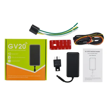 GV20 3G GPS Tracker Real Time Tracking Device WCDMA GSM GPS Locator SMS APP Web Tracking with Relay car ACC detection
GV20 3G GPS Tracker Real Time Tracking Device WCDMA GSM GPS Locator SMS APP Web Tracking with Relay car ACC detection