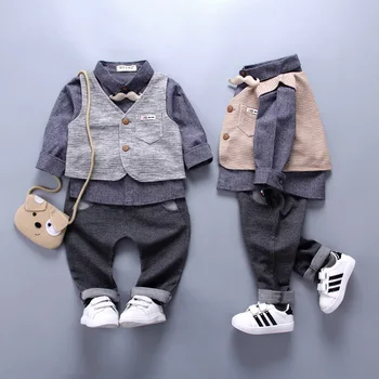 kids baby clothes handsome boys autumn winter solid shirt striped jacket mid waist striped pants toddler clothes sets 3pcs 0-4T
kids baby clothes handsome boys autumn winter solid shirt striped jacket mid waist striped pants toddler clothes sets 3pcs 0-4T