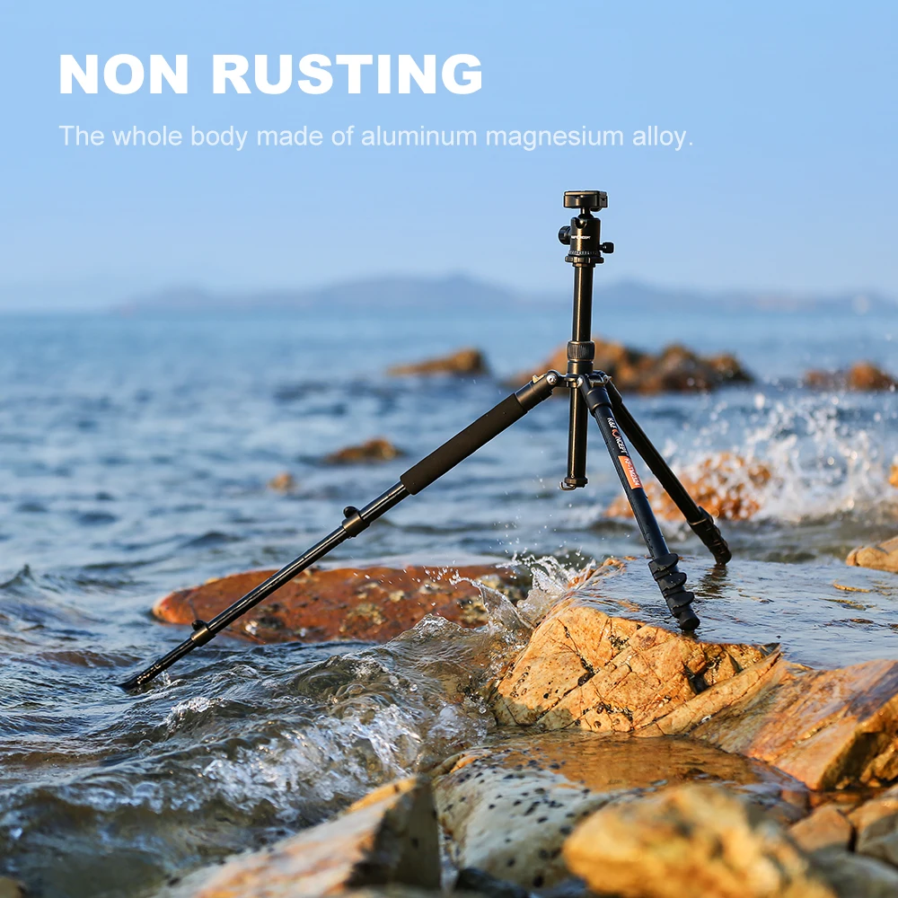 K&F CONCEPT 62" Compact Aluminium Camera Tripod with Quick Release Plate Ball Head for Canon for Nikon Sony DSLR Video Camcorder
K&F CONCEPT 62" Compact Aluminium Camera Tripod with Quick Release Plate Ball Head for Canon for Nikon Sony DSLR Video Camcorder