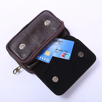 BISI GORO fashion cow leather phone coin card waist bag Multi-function outdoor porta tarjetas heuptas heren Creative gift purse
BISI GORO fashion cow leather phone coin card waist bag Multi-function outdoor porta tarjetas heuptas heren Creative gift purse