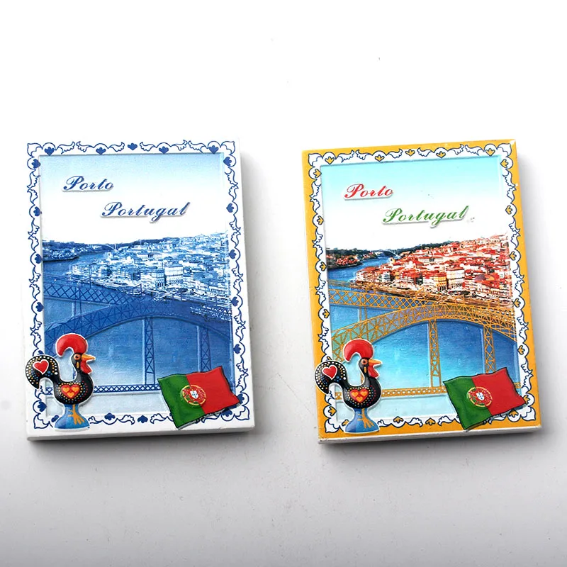 Porto Cock and Building Machine Printing 3D Resin Fridge Magnet Refrigerator Tourism Souvenir Collectibles Gift
Porto Cock and Building Machine Printing 3D Resin Fridge Magnet Refrigerator Tourism Souvenir Collectibles Gift