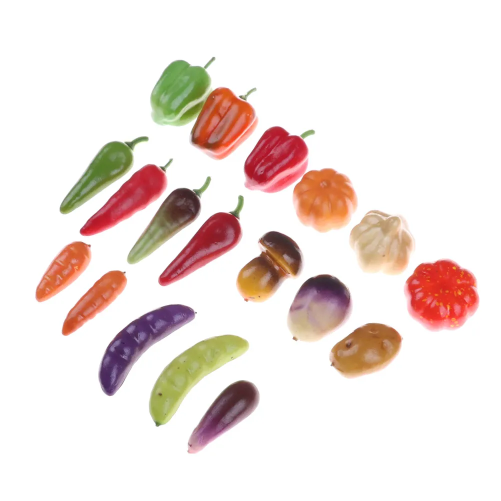 1:12 Scale Dollhouse Miniatures Accessories Mini Fruits Vegetable Food Doll Room Decor Kits 10 Pieces
1:12 Scale Dollhouse Miniatures Accessories Mini Fruits Vegetable Food Doll Room Decor Kits 10 Pieces