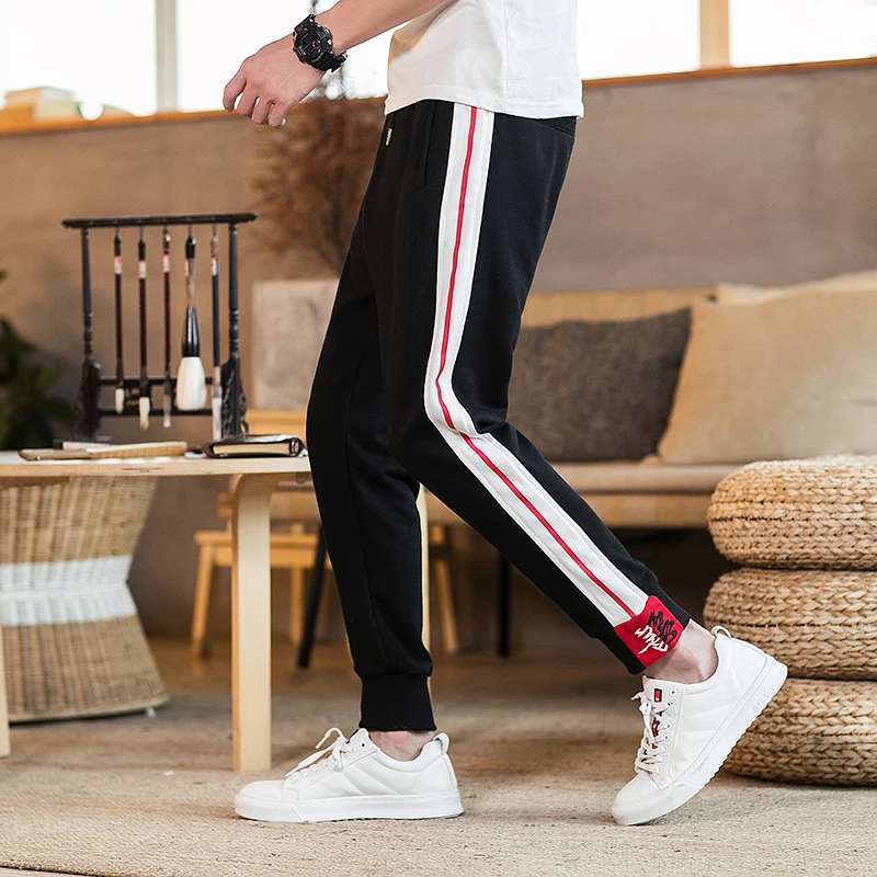 MR-DONOO 2019 New Spring Male Slim Fit Joggers Pants Cotton Men Track Trousers Casual Pencil Pants Streetwear Long Pants QT4015
MR-DONOO 2019 New Spring Male Slim Fit Joggers Pants Cotton Men Track Trousers Casual Pencil Pants Streetwear Long Pants QT4015
