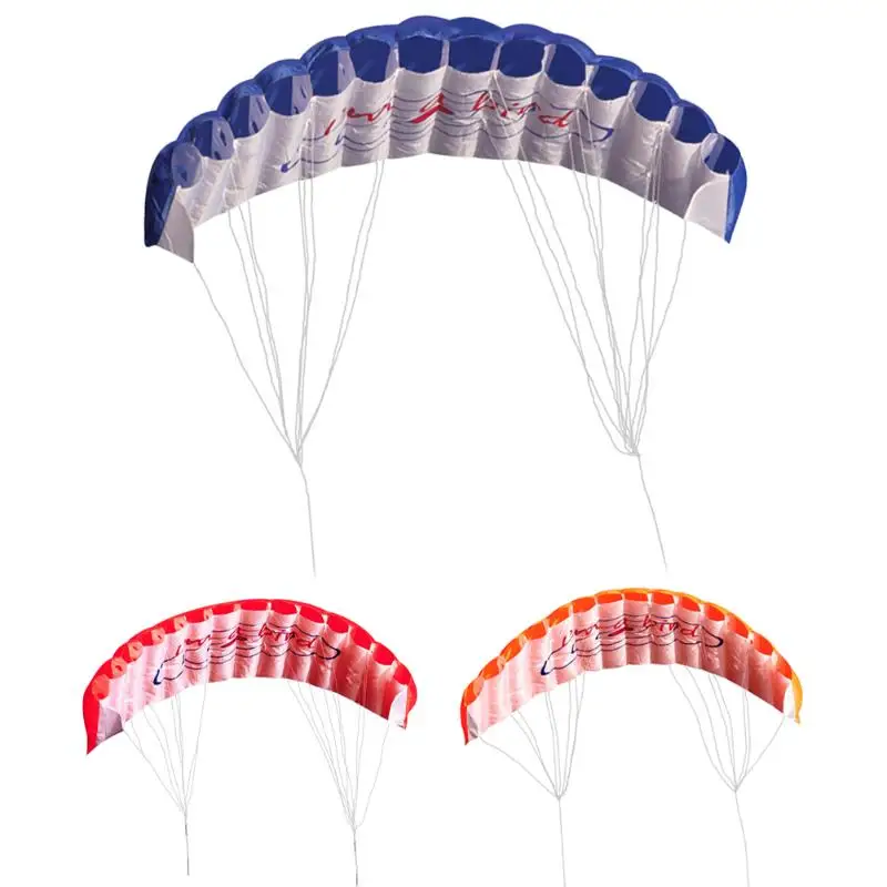 Polyester Fun Dual Line Stunt Parafoil Parachute Rainbow Sports Beach Kite Parafoil Parachute Sports Beach Kite Easy to Fly
Polyester Fun Dual Line Stunt Parafoil Parachute Rainbow Sports Beach Kite Parafoil Parachute Sports Beach Kite Easy to Fly