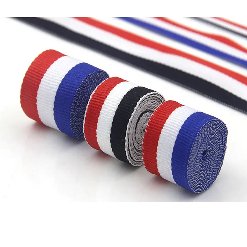 Striped Webbing Grosgrain Ribbon For Garment Bags Gift Wrap Home Decoration Hair Bow Flag Ribbon DIY Handmade Materials 10 yards
Striped Webbing Grosgrain Ribbon For Garment Bags Gift Wrap Home Decoration Hair Bow Flag Ribbon DIY Handmade Materials 10 yards