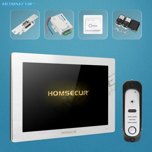 HOMSECUR 7" Wired AHD Video Door Entry Phone Call System with Voice Message BC051HD-S+BM714HD-S
HOMSECUR 7" Wired AHD Video Door Entry Phone Call System with Voice Message BC051HD-S+BM714HD-S