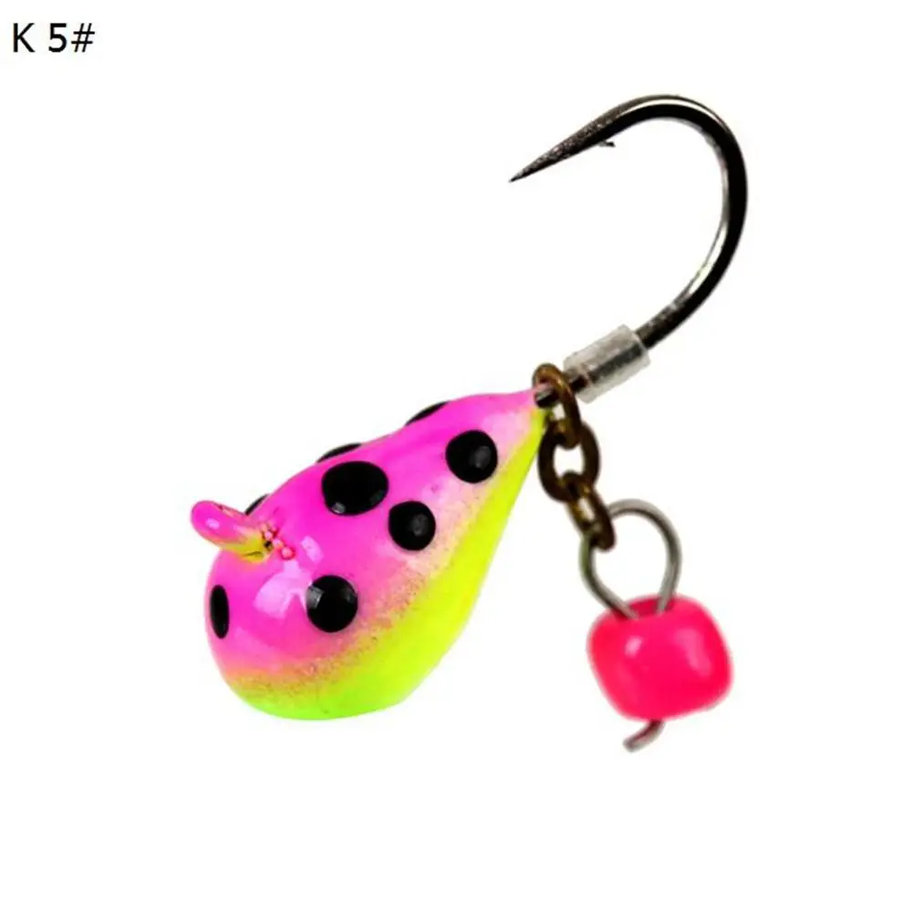 DSstyles 5Pcs Ice Fishing Hook Lead Jig Head Hooks with Feather Ice Fishing Baits Fishhook
DSstyles 5Pcs Ice Fishing Hook Lead Jig Head Hooks with Feather Ice Fishing Baits Fishhook