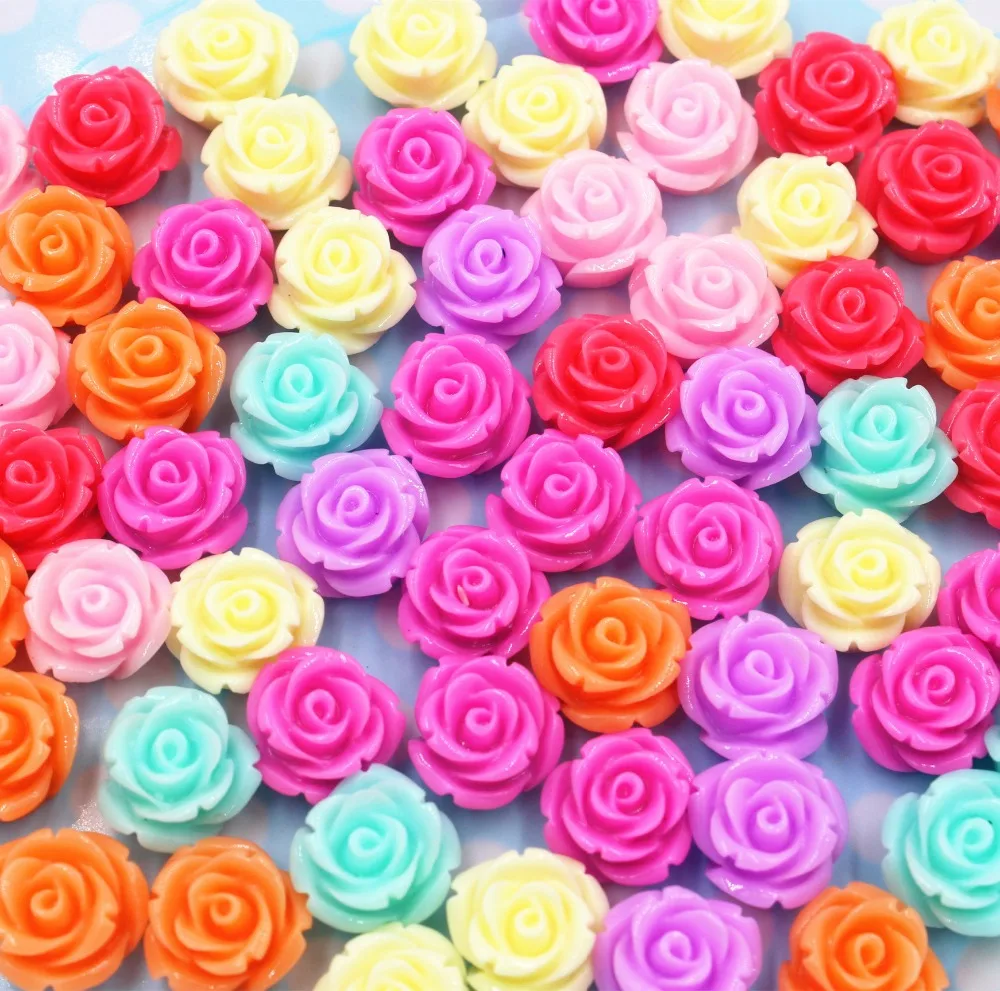 100pcs/lot flat back resin flowers mix colors kawaii resin rose DIY resin cabochons accessories14mm
100pcs/lot flat back resin flowers mix colors kawaii resin rose DIY resin cabochons accessories14mm