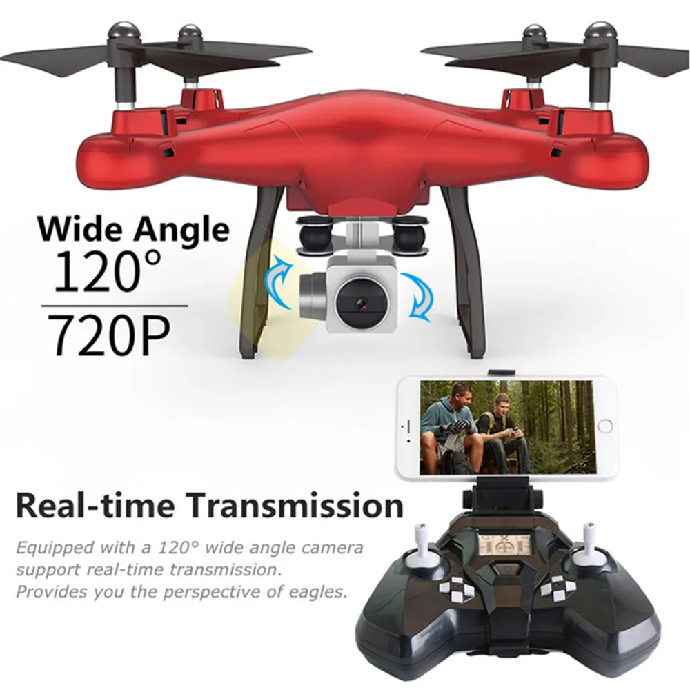 

X10 2.4Ghz Drone With HD camera FPV Headless Mode RC Quadcopter Altitude Hold Remote Control Helicopter Aircraft Toys For Boys