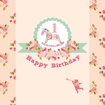 Custom Vinyl Photography Background Printing Flower Horse One year Newborn Birthday Party Backdrop for Photo Studio
Custom Vinyl Photography Background Printing Flower Horse One year Newborn Birthday Party Backdrop for Photo Studio