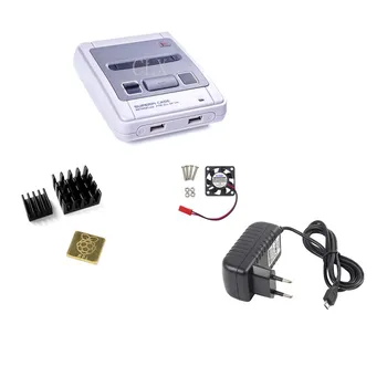 Retroflag SUPERPIE CASE-J Plastic Box for Raspberry Pi + 32GB SD Card + 3A Power Adapter + HDMI + Fan + Heat Sink for RPI 3B+
Retroflag SUPERPIE CASE-J Plastic Box for Raspberry Pi + 32GB SD Card + 3A Power Adapter + HDMI + Fan + Heat Sink for RPI 3B+