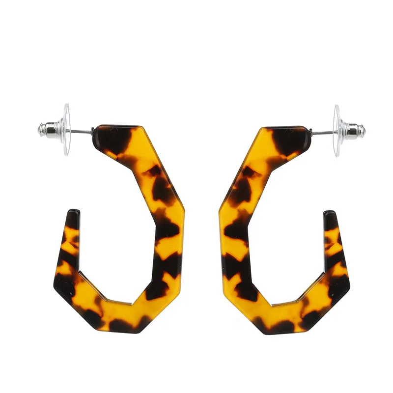 Bohemian Fashion New Earrings Geometric Resin Stud Earrings Color Pattern Irregular Stud Earrings Personality Woman Stud Earring
Bohemian Fashion New Earrings Geometric Resin Stud Earrings Color Pattern Irregular Stud Earrings Personality Woman Stud Earring