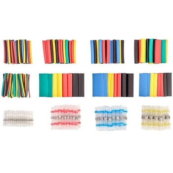 SHGO HOT-448Pcs Solder Seal Wire Connectors Waterproof & Heat Shrink Tubing Butt Connectors And Shrink Tubes All In One Electr
SHGO HOT-448Pcs Solder Seal Wire Connectors Waterproof & Heat Shrink Tubing Butt Connectors And Shrink Tubes All In One Electr