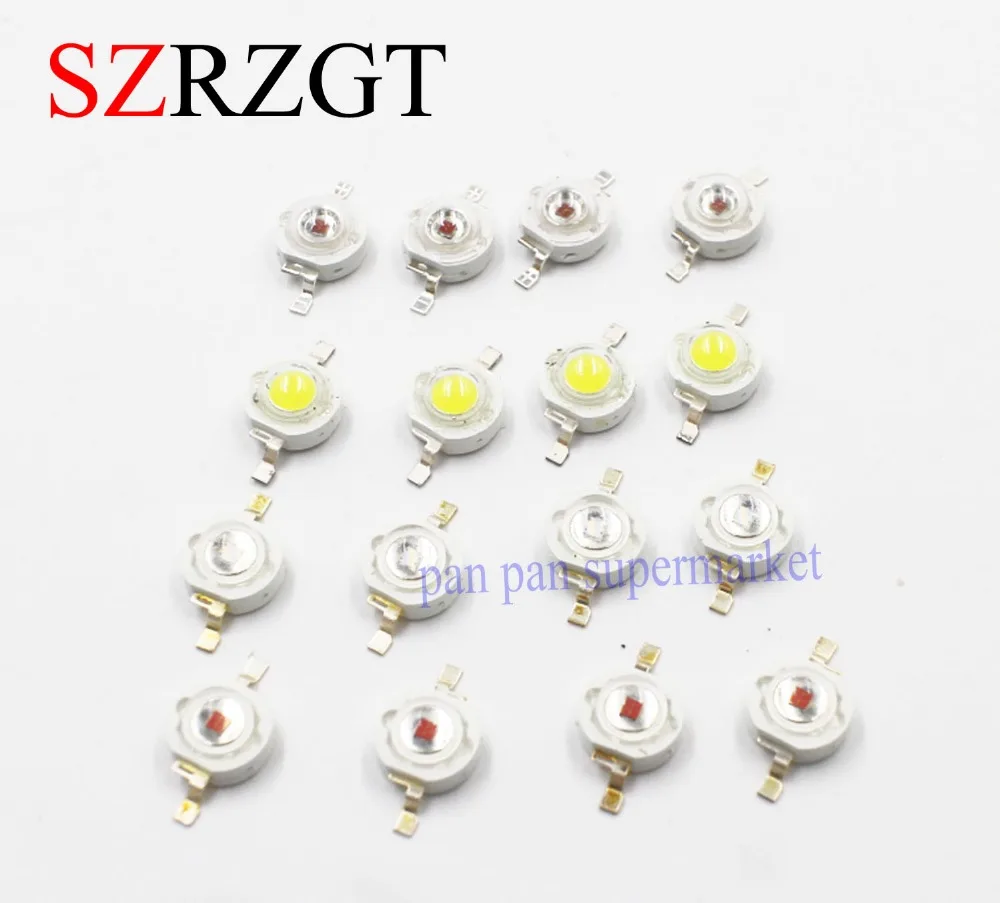 High Power LED Chip 1W 3W COB SMD LED Bead White RGB Grow Full Spectrum 1 3 W Watt
High Power LED Chip 1W 3W COB SMD LED Bead White RGB Grow Full Spectrum 1 3 W Watt