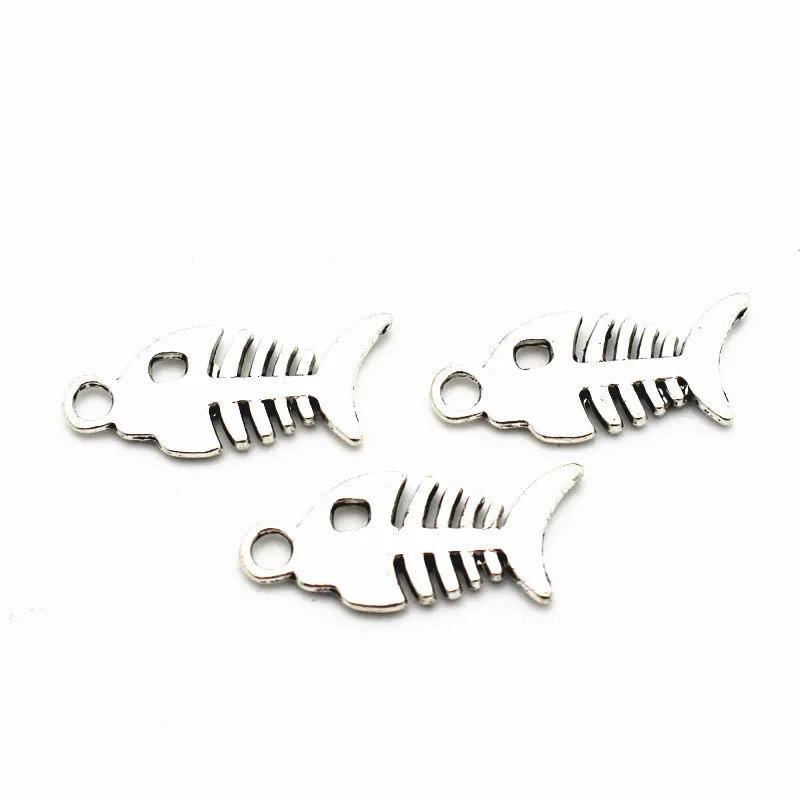New novelty 12pcs/lot Silver Alloy Fish Bone Dangle Charms Lobster Clasp Hanging Charm Fit DIY Bracelet Bangle Jewelry
New novelty 12pcs/lot Silver Alloy Fish Bone Dangle Charms Lobster Clasp Hanging Charm Fit DIY Bracelet Bangle Jewelry