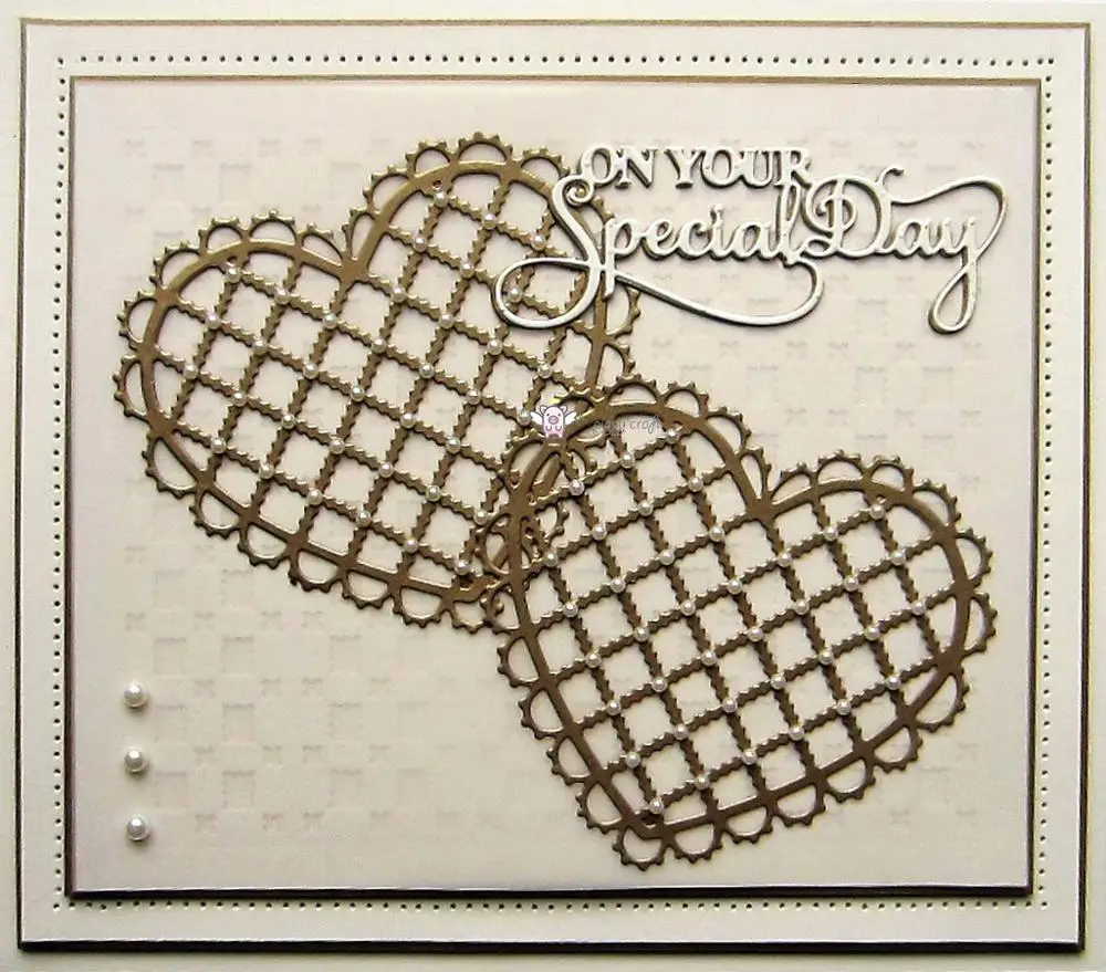 PP Craft metal cutting dies cut die mold 2Pcs Lace net Heart frame Scarpbook paper craft knife mould blade punch stencils dies
PP Craft metal cutting dies cut die mold 2Pcs Lace net Heart frame Scarpbook paper craft knife mould blade punch stencils dies