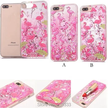 C-ku 3D Chic Kawaii Liquid Glitter Electroplated Hard TPU Case For Iphone 8 8th 7 Plus 6 6S Quicksand Flamingo Clear Skin 50pcs
C-ku 3D Chic Kawaii Liquid Glitter Electroplated Hard TPU Case For Iphone 8 8th 7 Plus 6 6S Quicksand Flamingo Clear Skin 50pcs