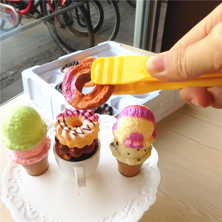 Pretend play icecream donut cookies stack balance toy kitchen accessory kid simulation plastic food children miniature dollhouse
Pretend play icecream donut cookies stack balance toy kitchen accessory kid simulation plastic food children miniature dollhouse