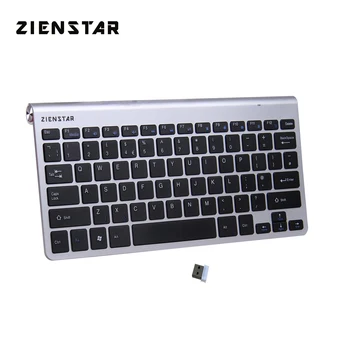 Zienstar UK English Language Ultra Slim 2.4G Wireless Keyboard for Macbook/PC Computer/Laptop / Smart TV with USB Receiver
Zienstar UK English Language Ultra Slim 2.4G Wireless Keyboard for Macbook/PC Computer/Laptop / Smart TV with USB Receiver