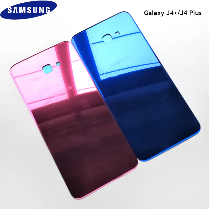 Original Samsung Galaxy J4+/J4 Plus Repair Battery Cover Back Housing Rear Door Replacement Case With Adhesive Stickers And Logo
Original Samsung Galaxy J4+/J4 Plus Repair Battery Cover Back Housing Rear Door Replacement Case With Adhesive Stickers And Logo