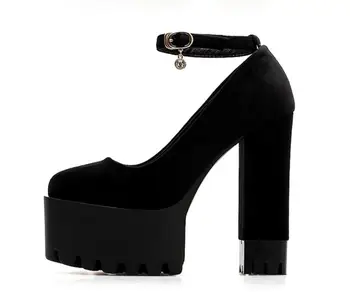 Woman High Hoof Heels Ladies Pumps Party Mature Western Zapatos Mujer Women Shoes Girls Sapato Feminino Round Toe Buckle F181686
Woman High Hoof Heels Ladies Pumps Party Mature Western Zapatos Mujer Women Shoes Girls Sapato Feminino Round Toe Buckle F181686