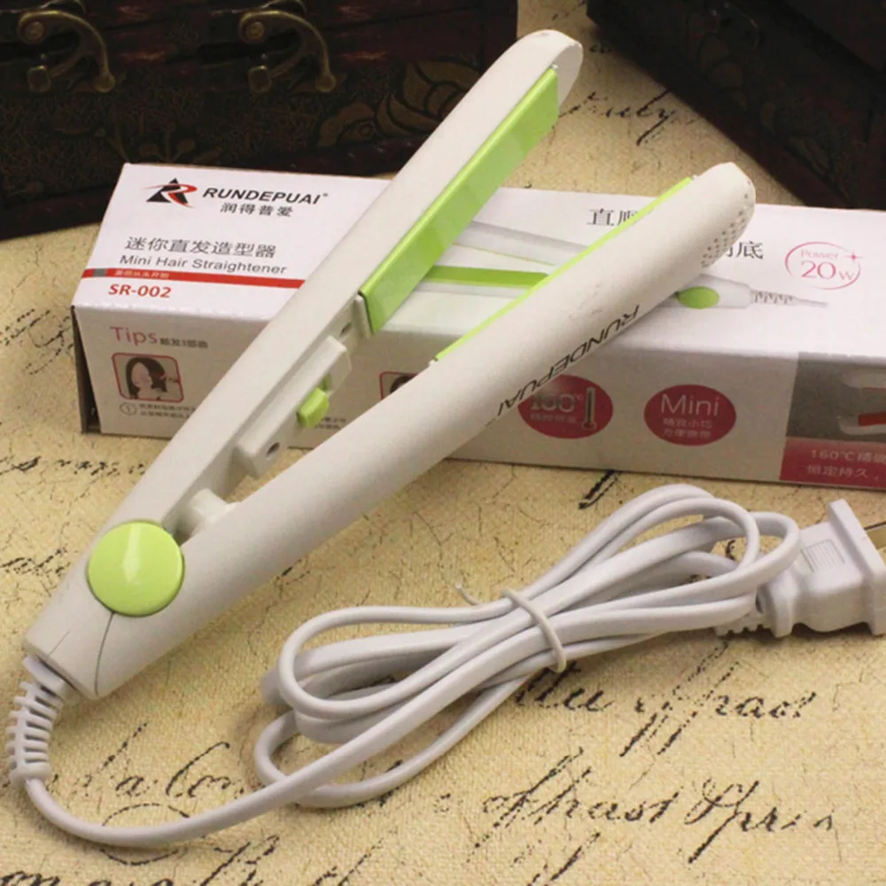 1PC 220V Mini Hair Straightening Irons Hairs Flat Iron Curling With EU Plug Adapter Salon Styling Tools Straightener
1PC 220V Mini Hair Straightening Irons Hairs Flat Iron Curling With EU Plug Adapter Salon Styling Tools Straightener