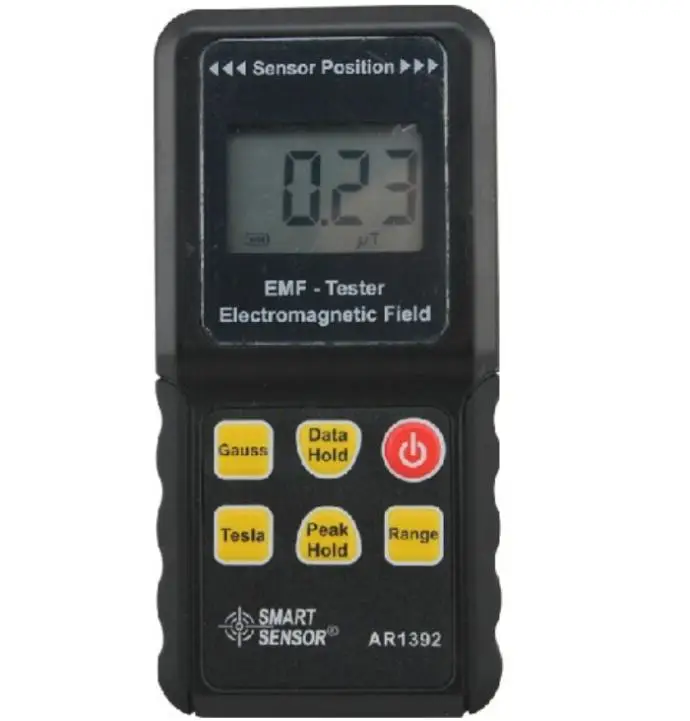 Electromagnetic Field Radiation Meter AR1392 EMF Tester Measuring Range 0~2000 mG 0~200 uT
Electromagnetic Field Radiation Meter AR1392 EMF Tester Measuring Range 0~2000 mG 0~200 uT