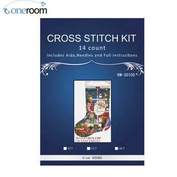 Christmas sock STYLE Dim08818 Counted Cross Stitch 14CT Handmade Cross Stitch Set Cross-stitch Kit Embroidery Needlework
Christmas sock STYLE Dim08818 Counted Cross Stitch 14CT Handmade Cross Stitch Set Cross-stitch Kit Embroidery Needlework