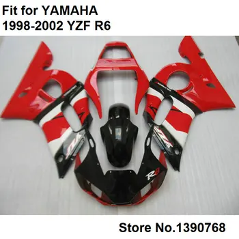 ABS plastic fairings for Yamaha YZF R6 98 99 00 01 02 red black bodywork parts fairing kit YZFR6 1998 1999 2000 2001 2002 LV49
ABS plastic fairings for Yamaha YZF R6 98 99 00 01 02 red black bodywork parts fairing kit YZFR6 1998 1999 2000 2001 2002 LV49
