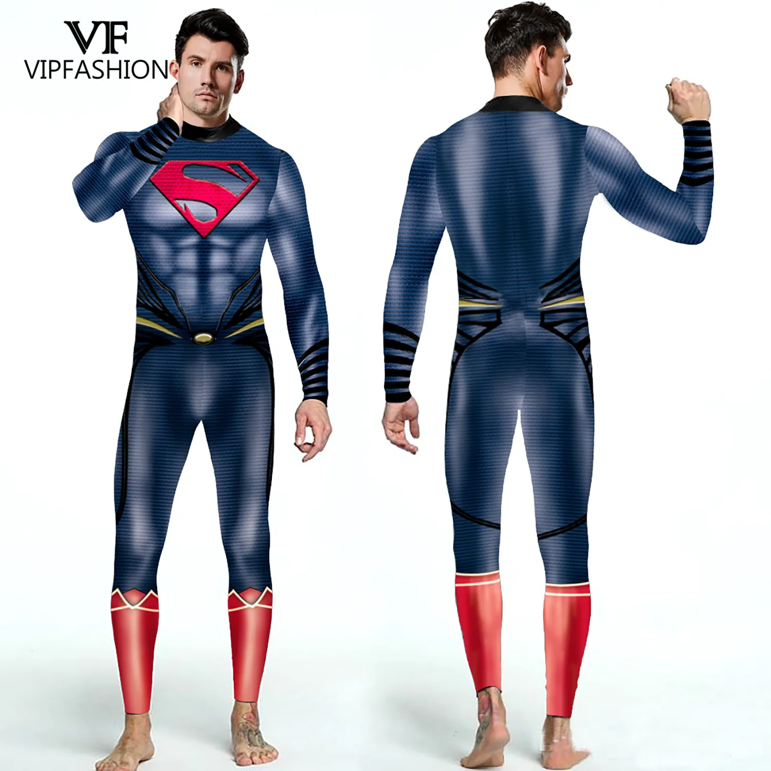 VIP модный костюм для косплея героев аниме супергерой Супермен 3D принт женщин |