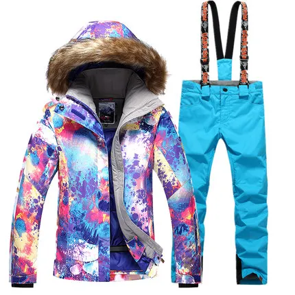 2017 New GSOU SNOW Winter Women's Ski Suit Windbreaker Warm Waterproof Breathable Ski Jacket Ski Pants size XS-L
2017 New GSOU SNOW Winter Women's Ski Suit Windbreaker Warm Waterproof Breathable Ski Jacket Ski Pants size XS-L