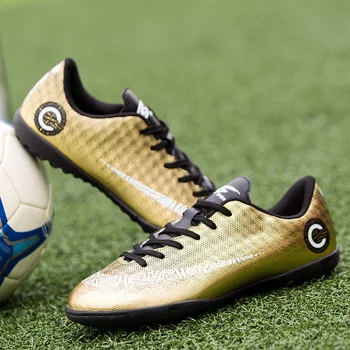 Professional football men's rubber non-slip running shoes sports shoes breathable PU upper high-end training men's casual shoes 
Professional football men's rubber non-slip running shoes sports shoes breathable PU upper high-end training men's casual shoes