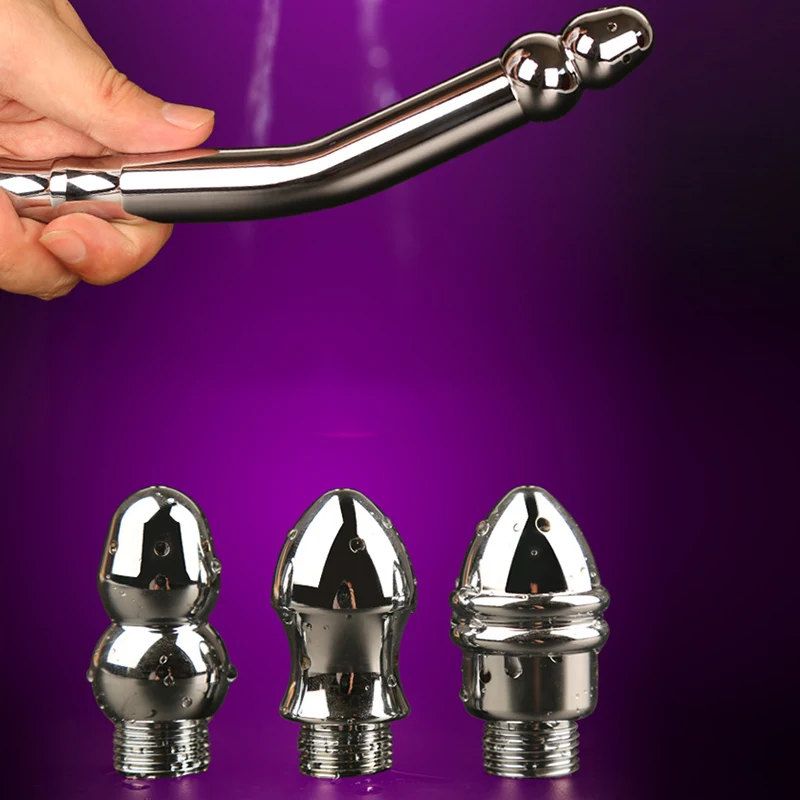 Sex Anal Shower Bathroom Faucet Douche Enema Vagina Cleaning Vaginal Rinse Adult Sex Toys for Men Women Anal Cleaner Butt Plug