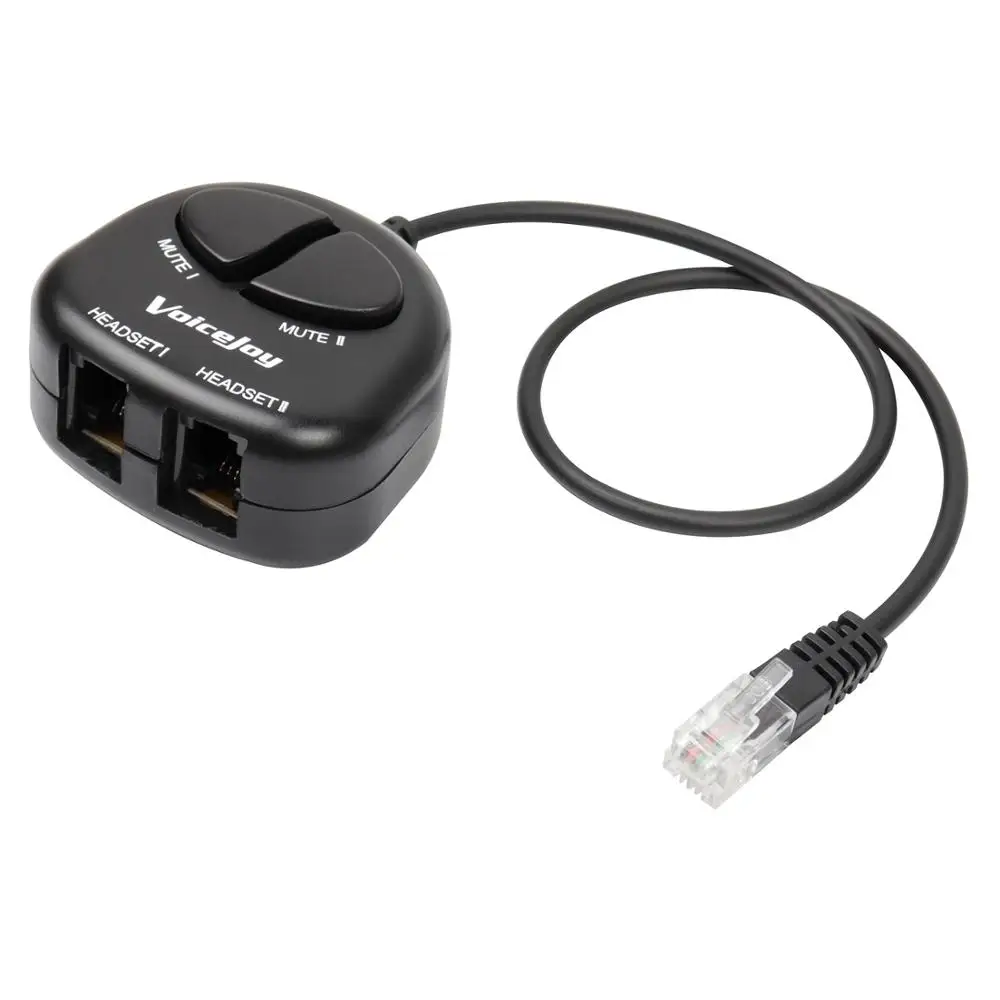 Free Shipping TWO MUTE RJ9 Modular Handset Plug to Double RJ9 Modular Socket for TWO Headsets Training adapter Headset splitter
Free Shipping TWO MUTE RJ9 Modular Handset Plug to Double RJ9 Modular Socket for TWO Headsets Training adapter Headset splitter