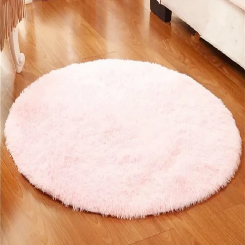 Solid Round Rugs Pink Grey Carpet Thicker Bathroom Non-slip Mat Area Rug for Living Room Soft Child Bedroom Mat Vloerkleed
Solid Round Rugs Pink Grey Carpet Thicker Bathroom Non-slip Mat Area Rug for Living Room Soft Child Bedroom Mat Vloerkleed