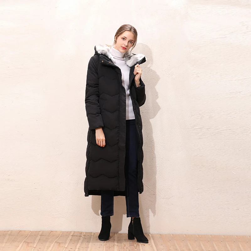O1CN011JfEJarbg3AMpTe_!!6Women's Winter Jackets Hooded Long Down Jacket Detachable Rabbit Hair Doudoune Femme Hiver Black Women's Down Jacket 318312507 93681055 (2)