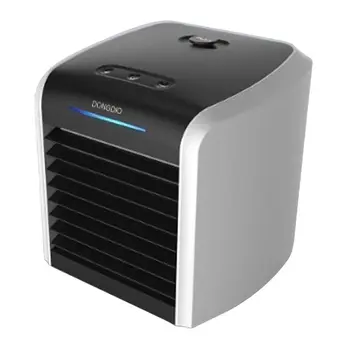 USB Air Conditioner Personal Space Cooler Humidifier Moist Low Noise Purifies Air Evaporative Small Desk Fan Mini Coolair AC
USB Air Conditioner Personal Space Cooler Humidifier Moist Low Noise Purifies Air Evaporative Small Desk Fan Mini Coolair AC
