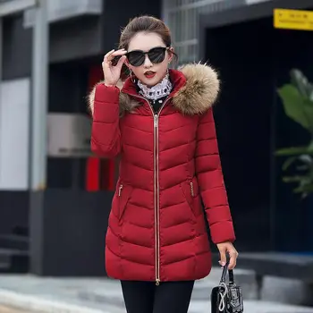 Plus Size 6XL Winter Jacket Women Fur Collar Hooded Parkas Cotton Winter Coat Chaqueta Mujer Warm Jackets Long Overcoat C5673
Plus Size 6XL Winter Jacket Women Fur Collar Hooded Parkas Cotton Winter Coat Chaqueta Mujer Warm Jackets Long Overcoat C5673