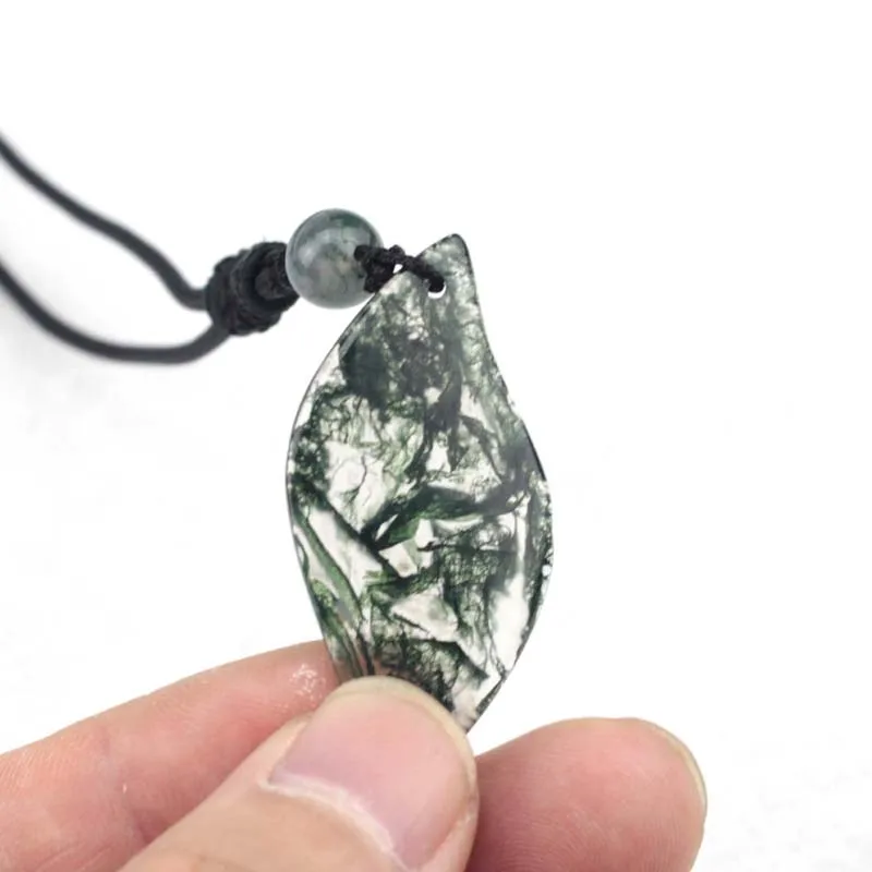 Leaf Shape natural moss agates stone Pendant Natural GEM stone Pendant Natural Stone Pendant For Woman For Gift Free Shipping
Leaf Shape natural moss agates stone Pendant Natural GEM stone Pendant Natural Stone Pendant For Woman For Gift Free Shipping