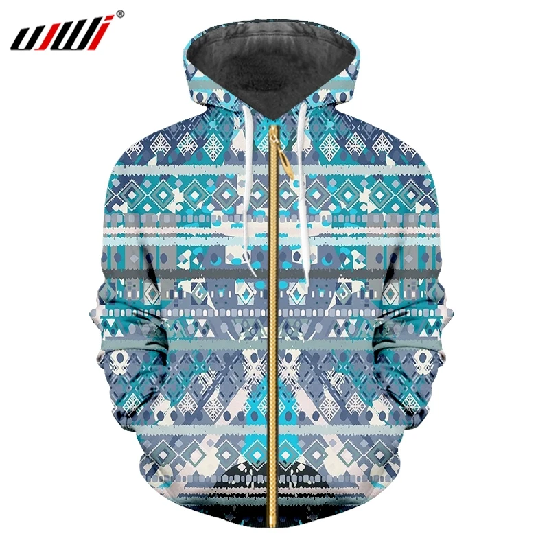 UJWI Geometric Flower Man Zip Hoodies 3D Blue Patterns Printed Long Sleeve Zipper Coat Suppliers Men's Creative Sweatshirt
UJWI Geometric Flower Man Zip Hoodies 3D Blue Patterns Printed Long Sleeve Zipper Coat Suppliers Men's Creative Sweatshirt