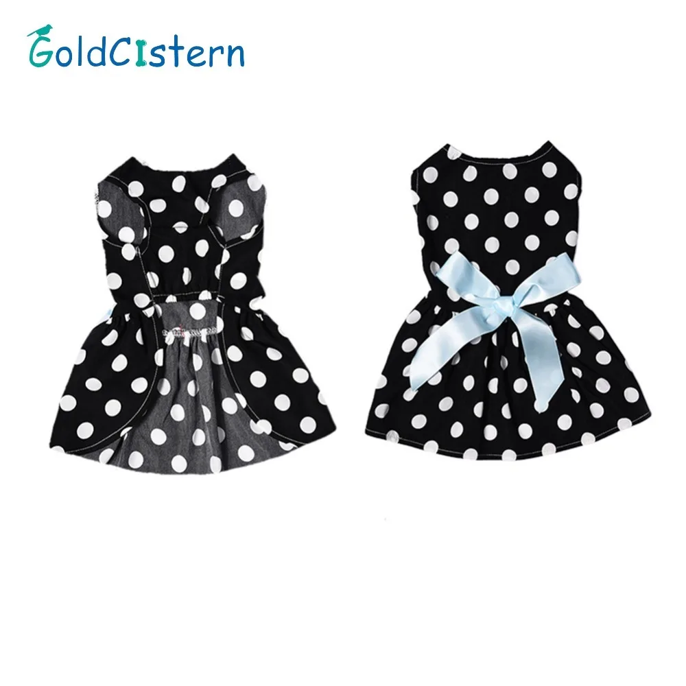 White Polka Dot Dog Dresses Summer Pet Dress Yorkie Princess Dress with Satin Bow Lovely Dress Small Dogs Pet Clothes
White Polka Dot Dog Dresses Summer Pet Dress Yorkie Princess Dress with Satin Bow Lovely Dress Small Dogs Pet Clothes