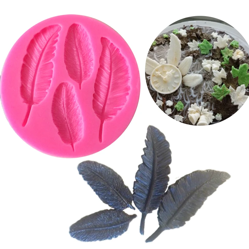 Feathers Chocolate Mold DIY Fondant Cake Decorating Tools Border Silicone Molds baking tools for cakes Pastry Decoration
Feathers Chocolate Mold DIY Fondant Cake Decorating Tools Border Silicone Molds baking tools for cakes Pastry Decoration