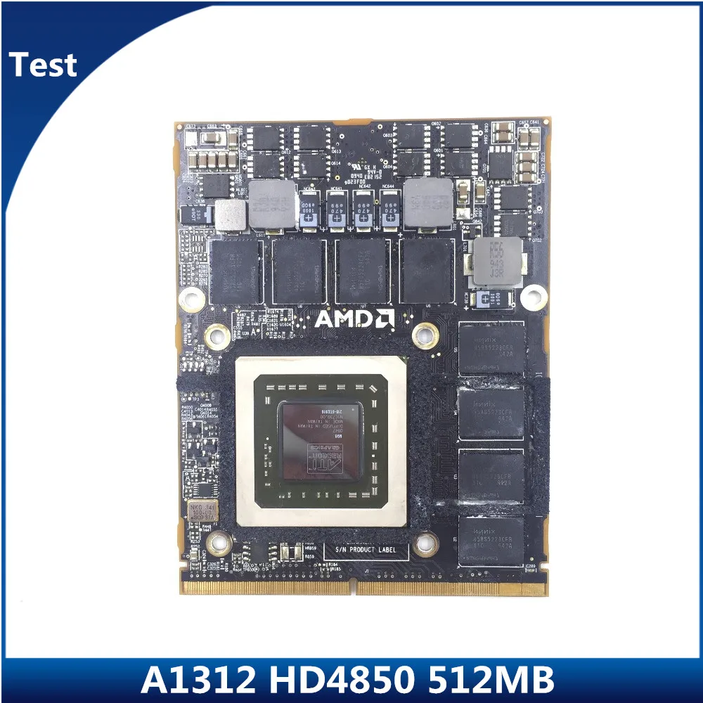 Sale A1312 512MB HD 4850 HD4850 HD4850m vga card For iMac 27" Video Graphics Card 109-B91157-00 216-0732025 2009 MB953LL/A MB953
Sale A1312 512MB HD 4850 HD4850 HD4850m vga card For iMac 27" Video Graphics Card 109-B91157-00 216-0732025 2009 MB953LL/A MB953