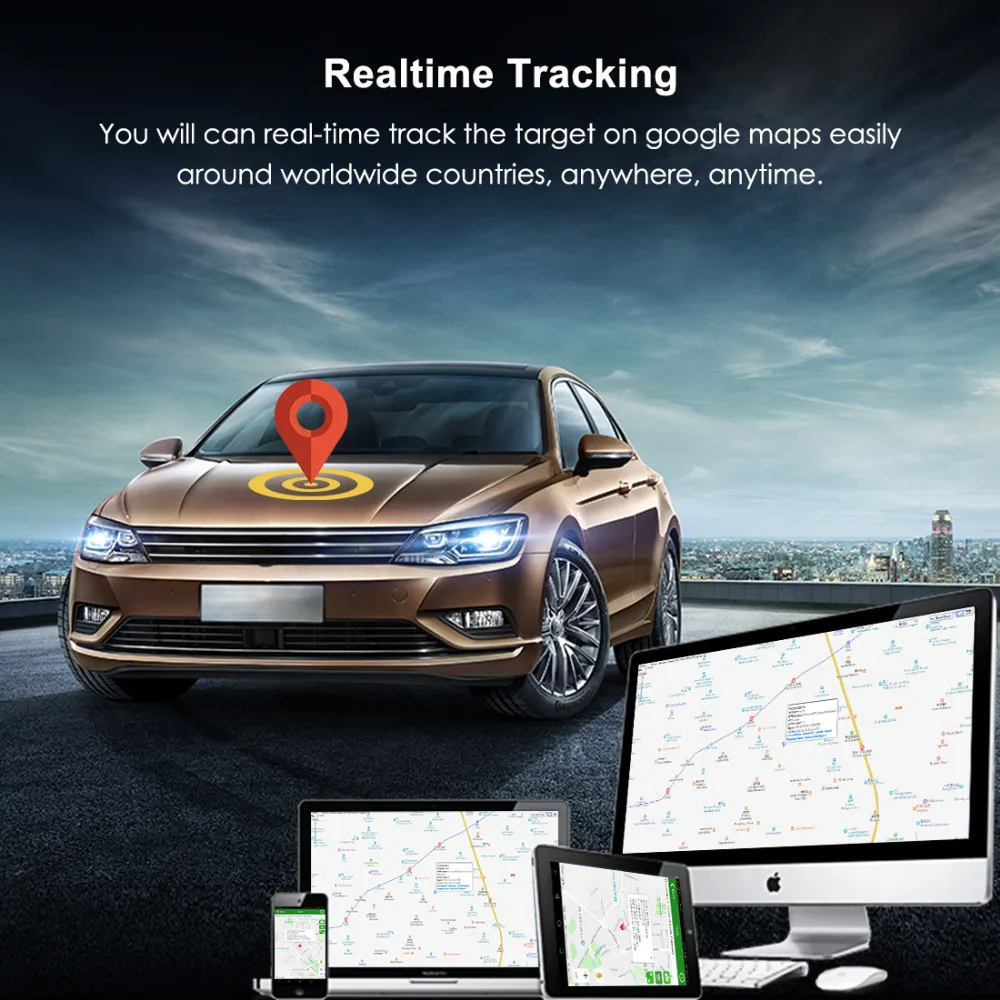 Мини GPS автомобильный трекер локатор отключает топливо TK110 GT02A GSM для автомобиля 12